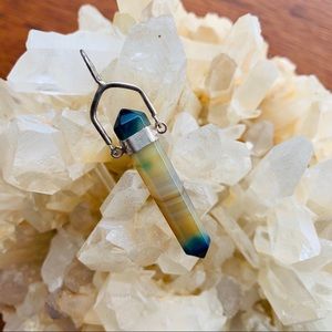Rainbow Fluorite Pendant